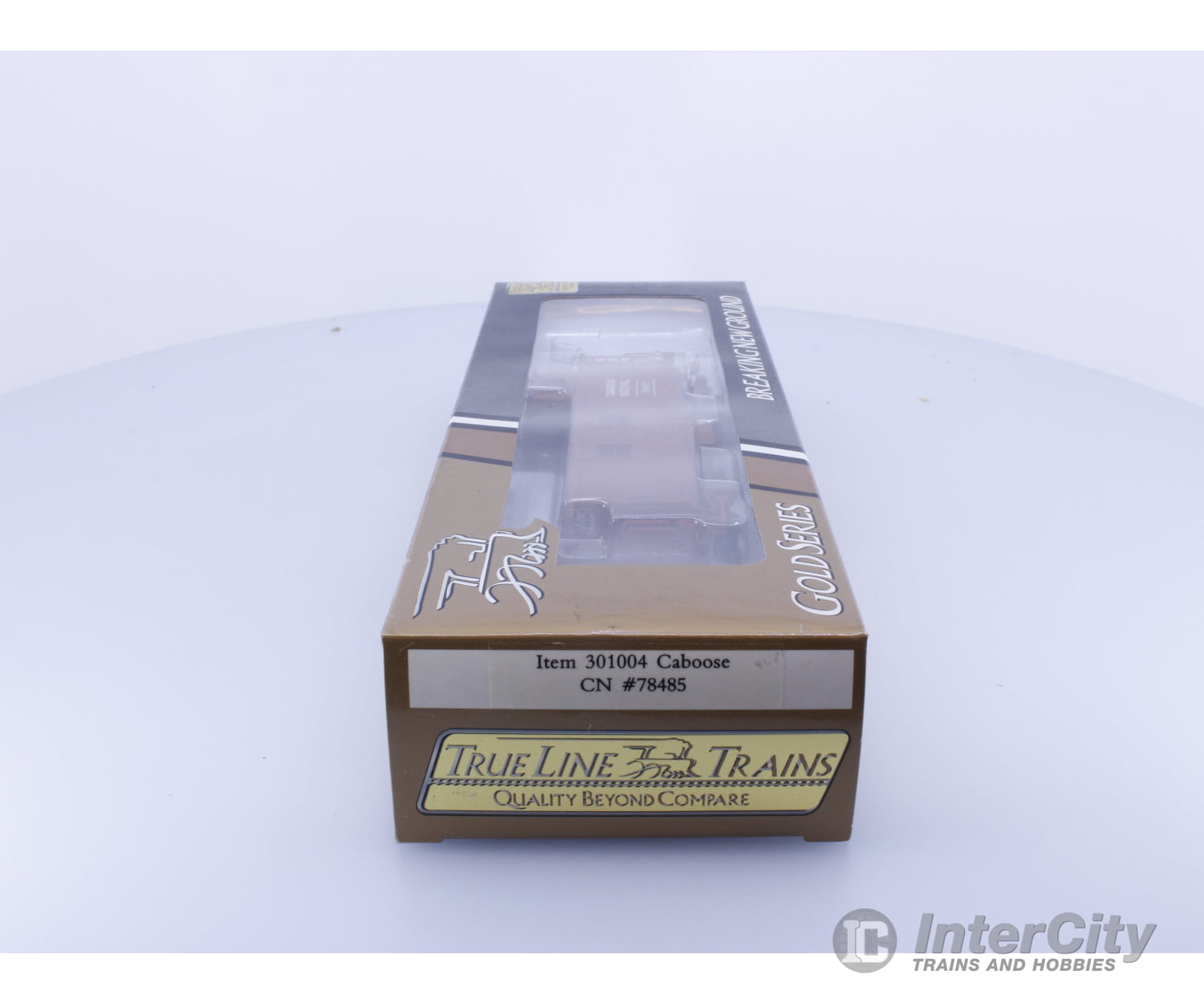 Trueline Trains 301004 HO Gold Line Caboose Canadian National (CN) 78485 Freight Cars