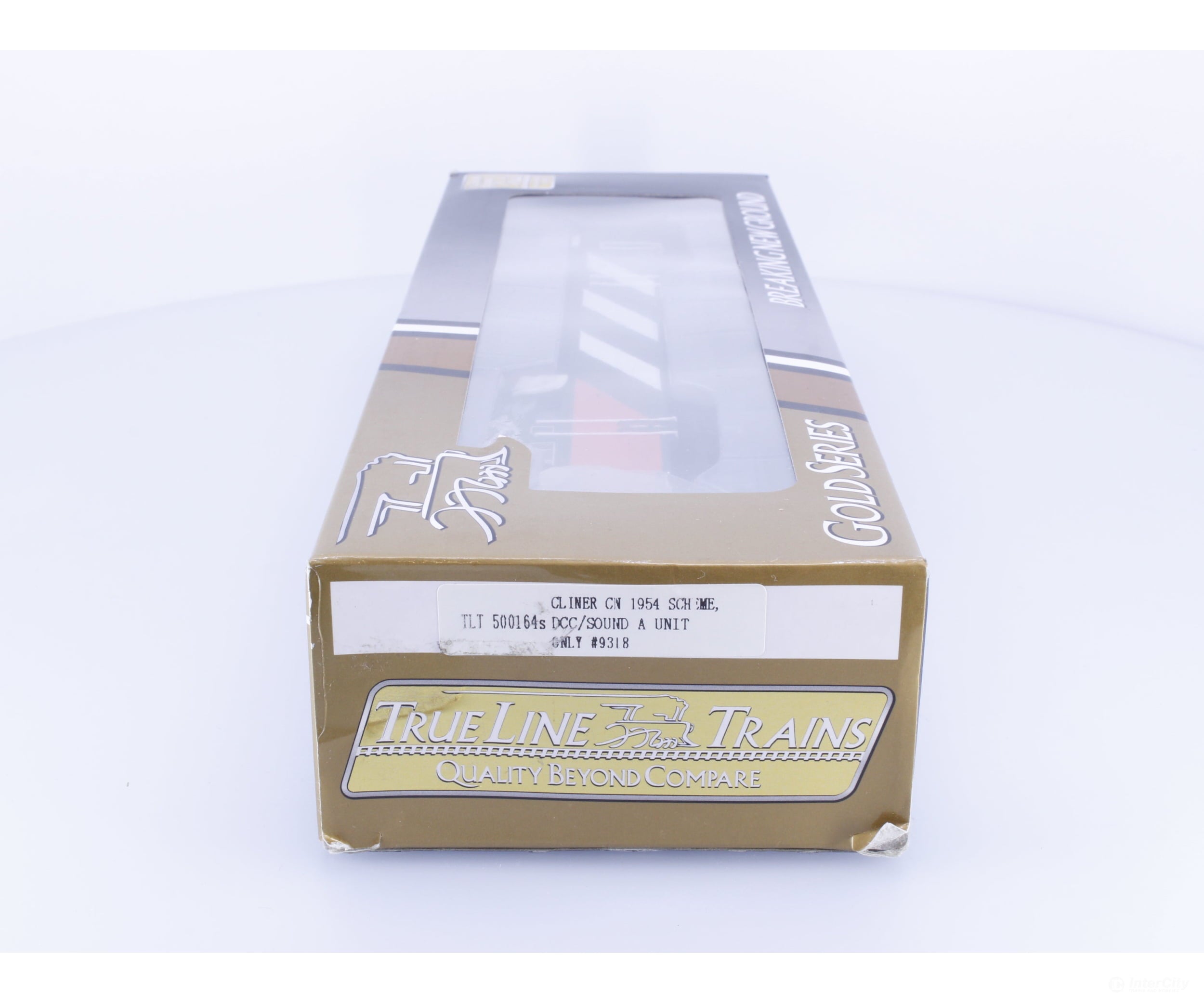 Trueline Trains TLT 500164S HO C-Liner Diesel Locomotive Stripes Scheme with Sound Canadian National (CN) 9318 DCC &