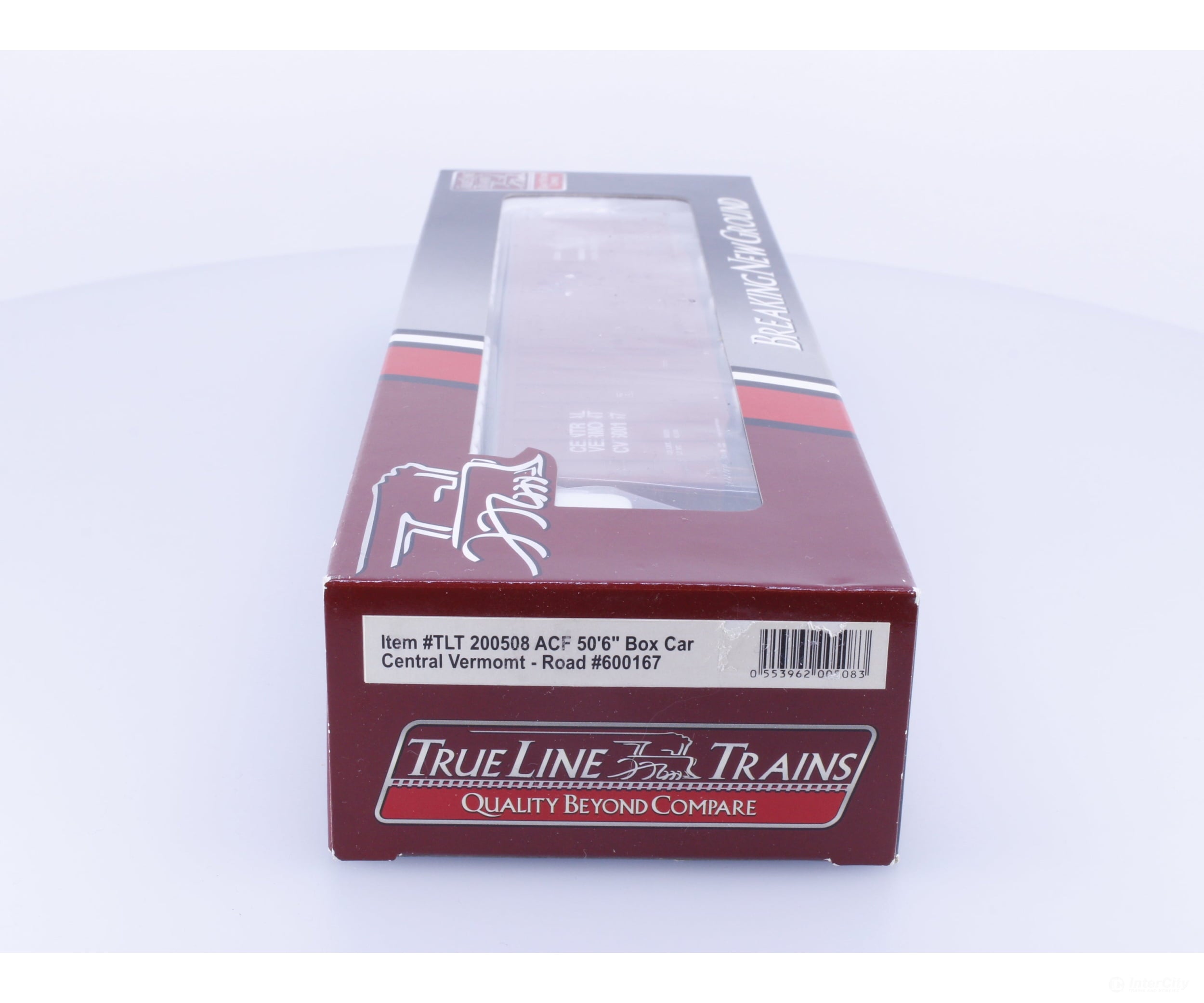 Trueline Trains TLT200508 HO ACF 50’6’’ Box Car Central Vermont (CV) 600167 Freight Cars