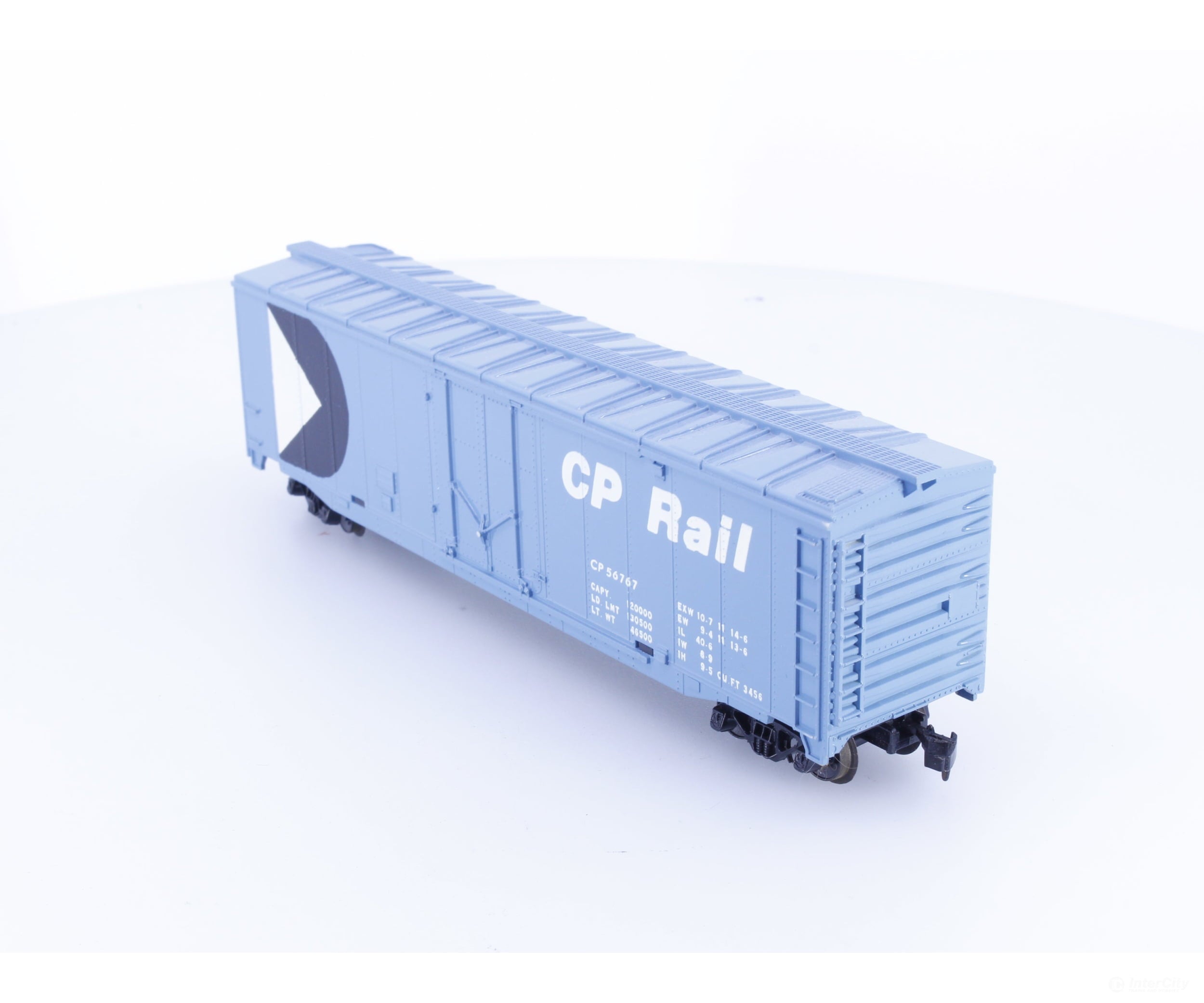 Tyco 339D HO 50’ Steel Single Door Boxcar Canadian Pacific (CP) 56767 - Freight Cars