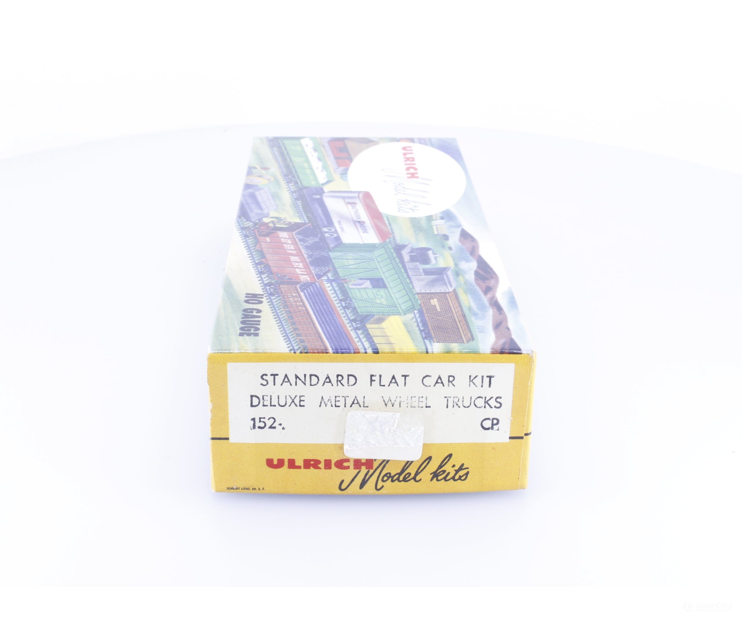 Ulrich 152 HO Standard Flat Car Kit #3 Canadian Pacific (CP) 34359 - Freight Cars