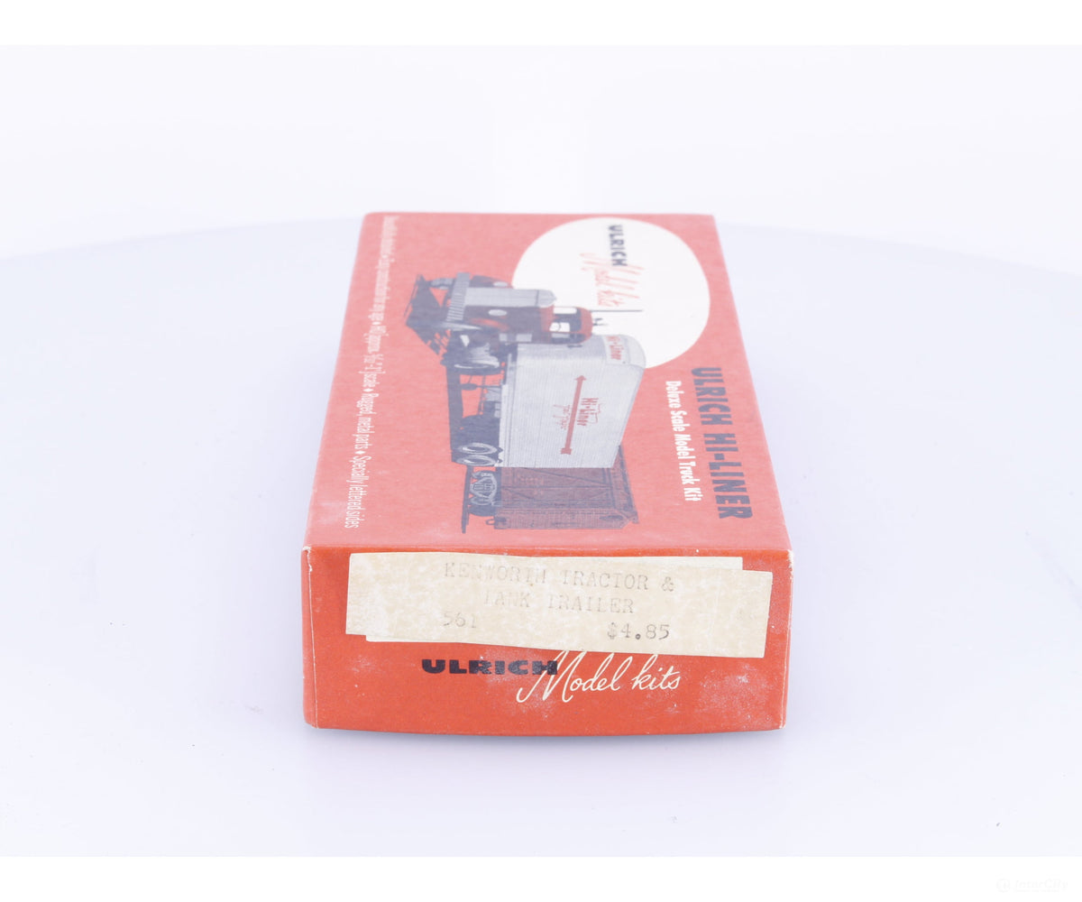 Ulrich 931-561 HO Die Cast Kenworth Tractor and Tank Trailer - Vehicles
