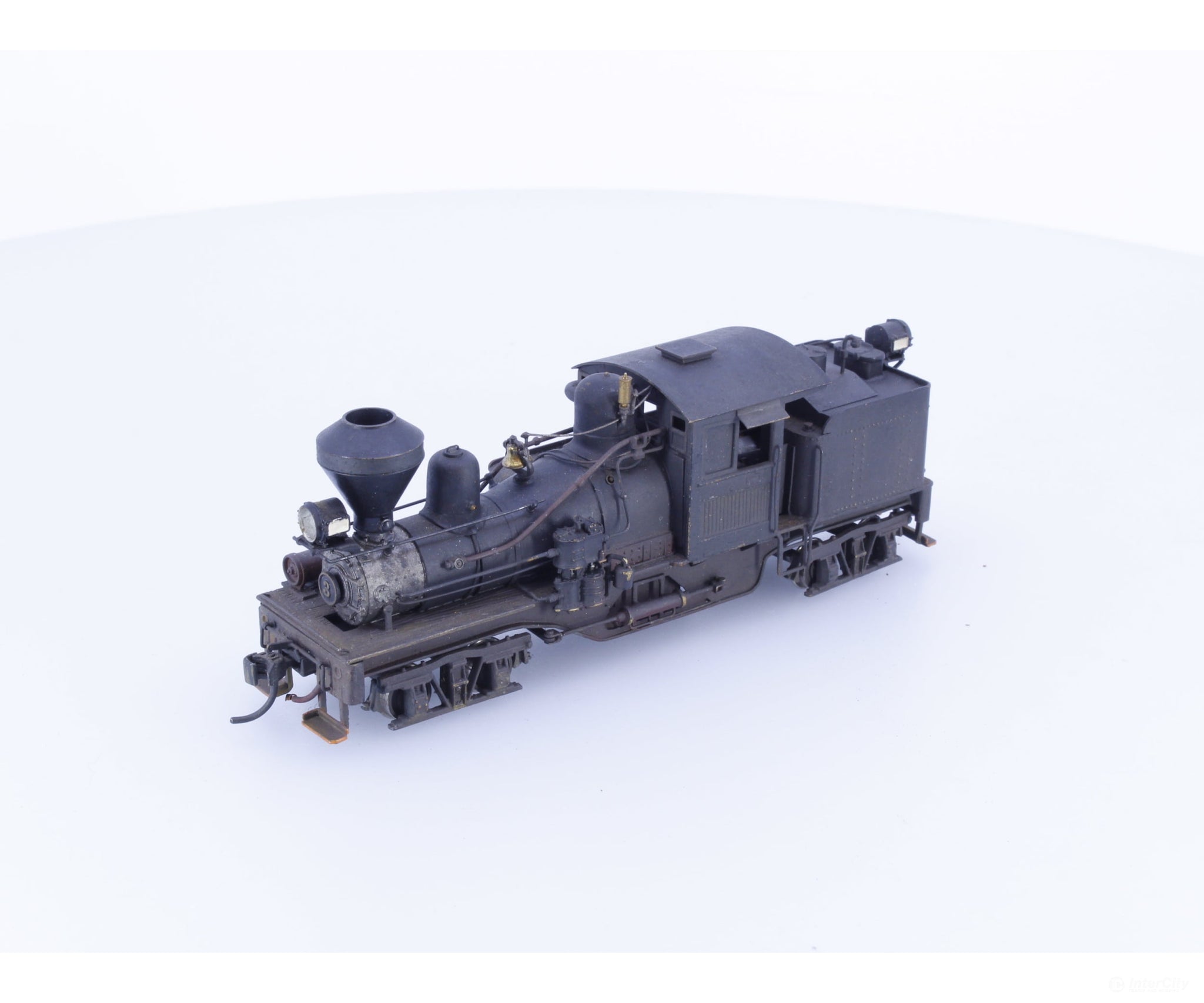 United Scale Models 25TSCRR HO Brass 25 Ton Shay Cowichan Railroad Unlettered Analog DC Locomotives