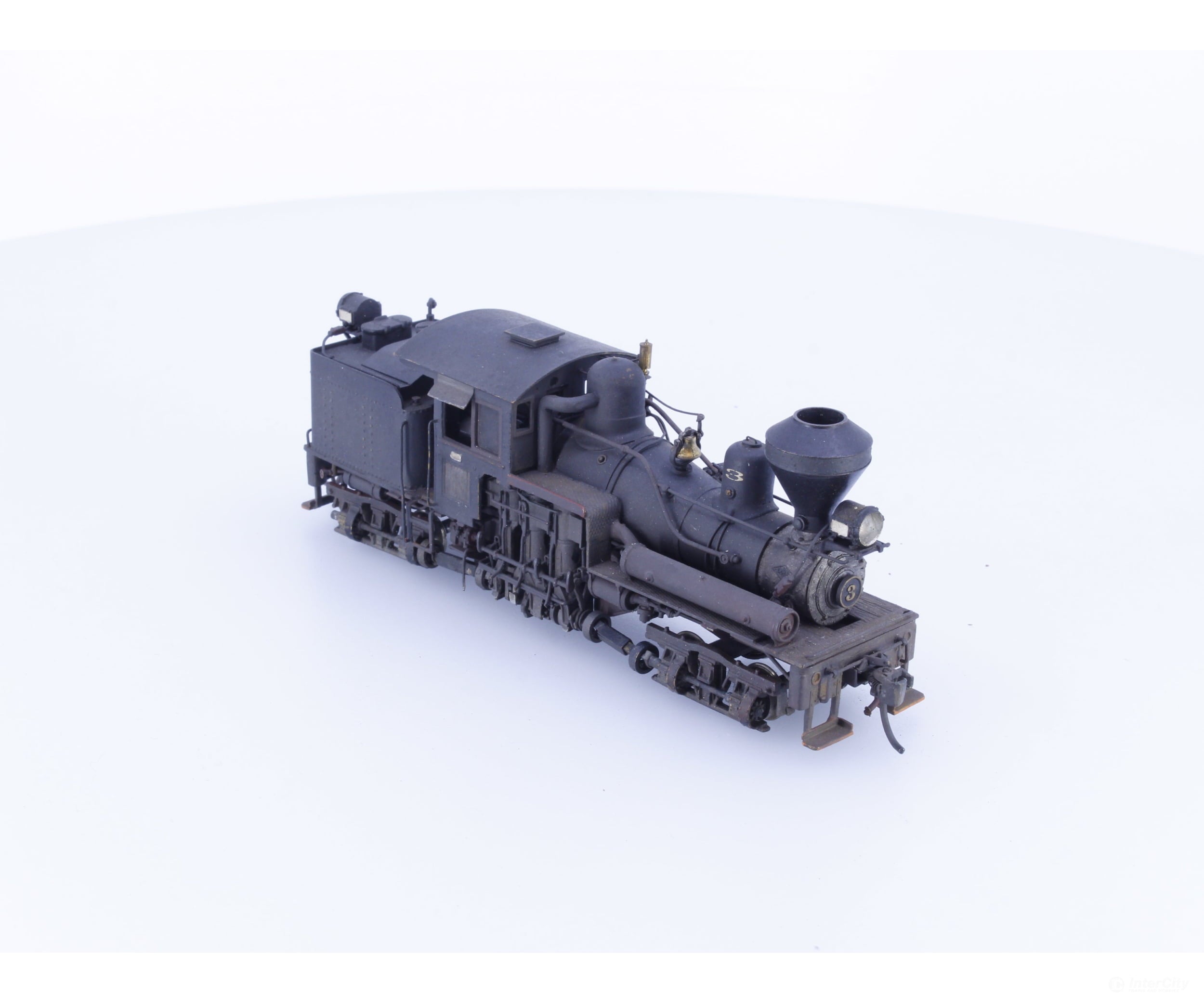 United Scale Models 25TSCRR HO Brass 25 Ton Shay Cowichan Railroad Unlettered Analog DC Locomotives