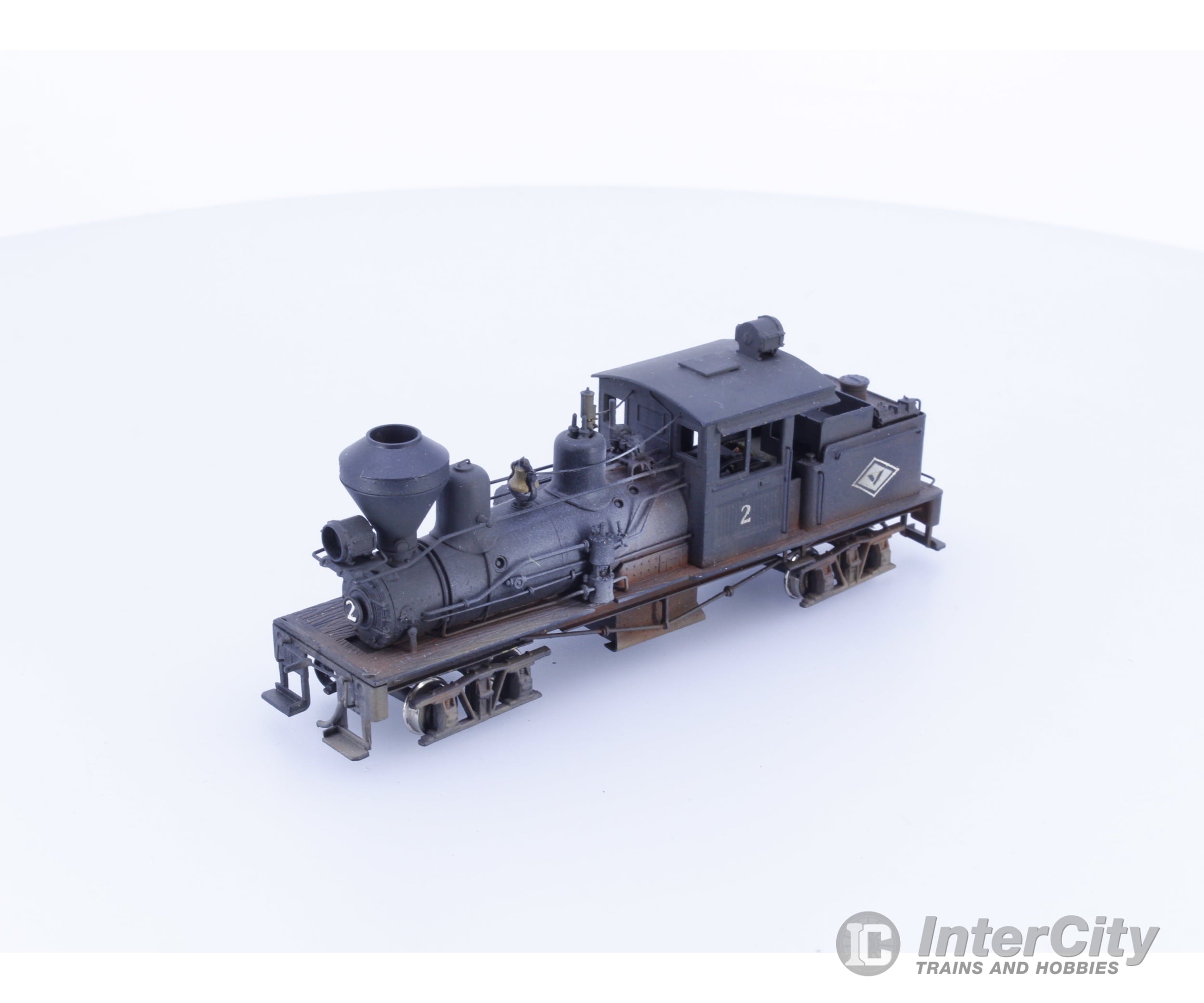 United Scale Models 25TSHC HO Brass 25 Ton 2 Truck Shay Hillcrest Railroad 2 Analog DC Locomotives