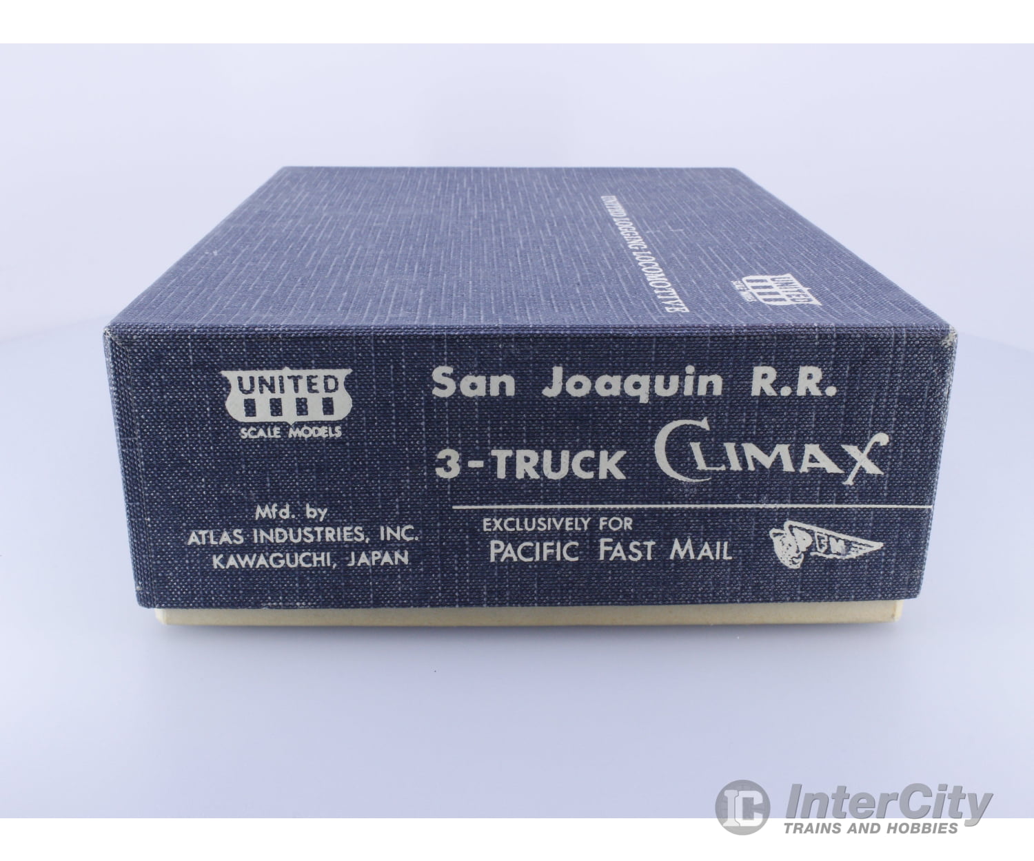 United Scale Models 3TRUCKCLIMAX HO Brass 3-Truck Climax San Joaquin R.R. Analog DC Locomotives