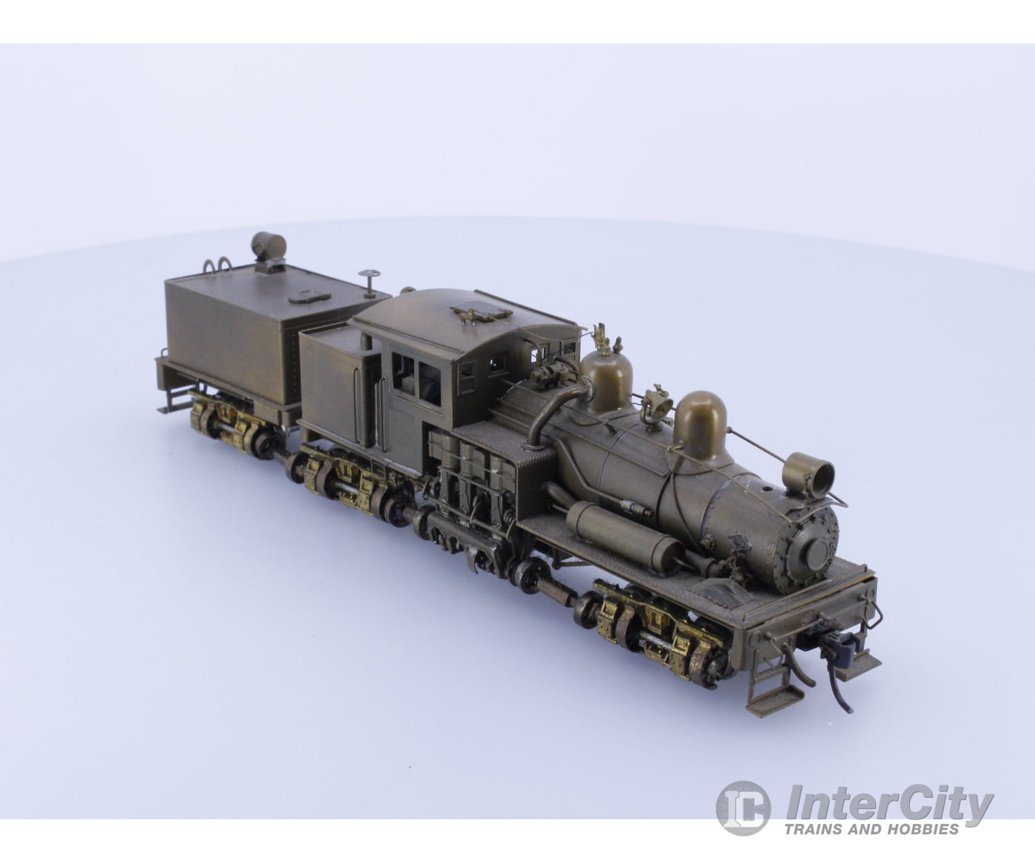 United Scale Models 3TRUCKCLIMAX HO Brass 3-Truck Climax San Joaquin R.R. Analog DC Locomotives