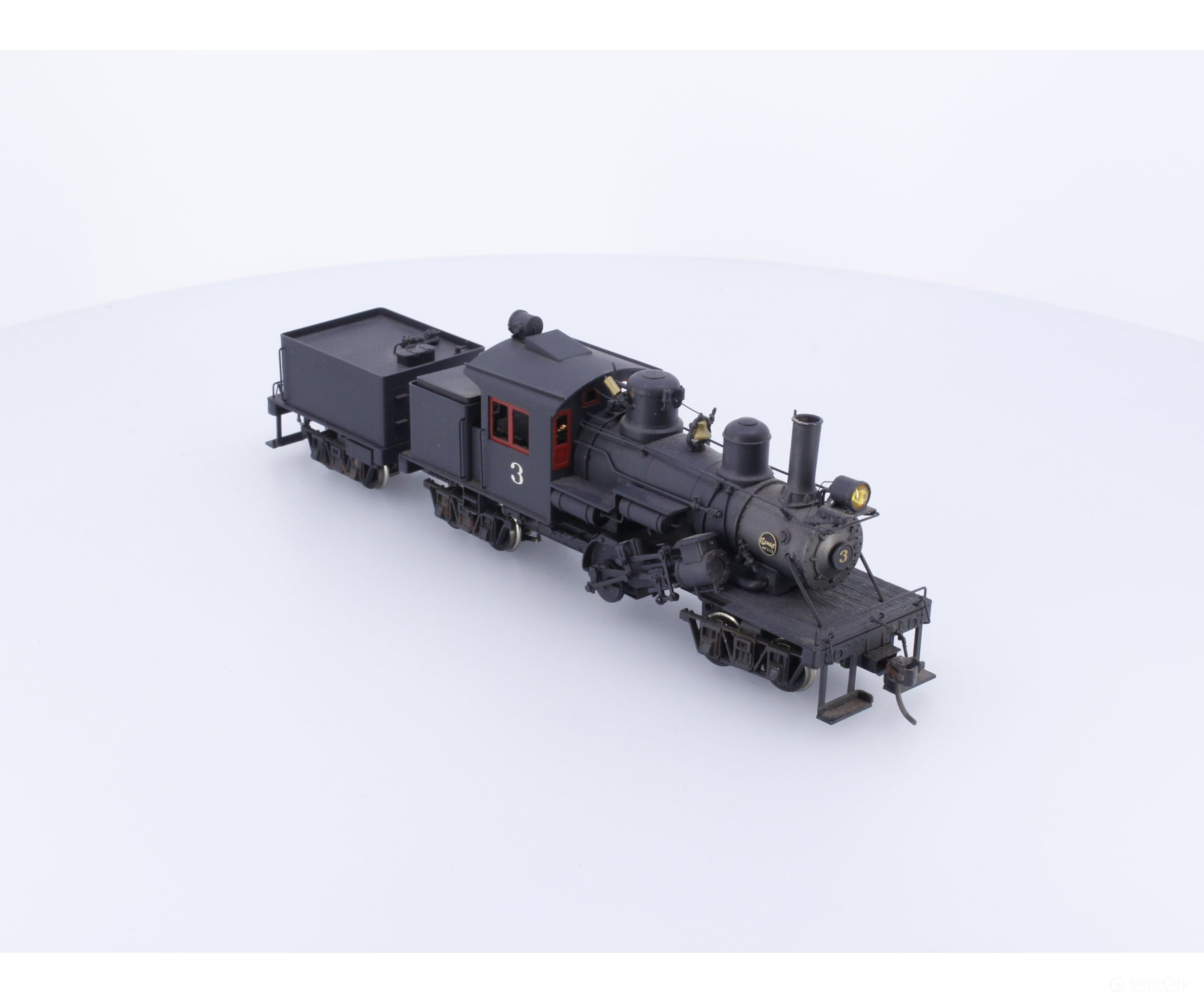 United Scale Models 3TSHAY HO 3 Truck Climax Steam Locomotive Prof. Painted Analog DC Locomotives
