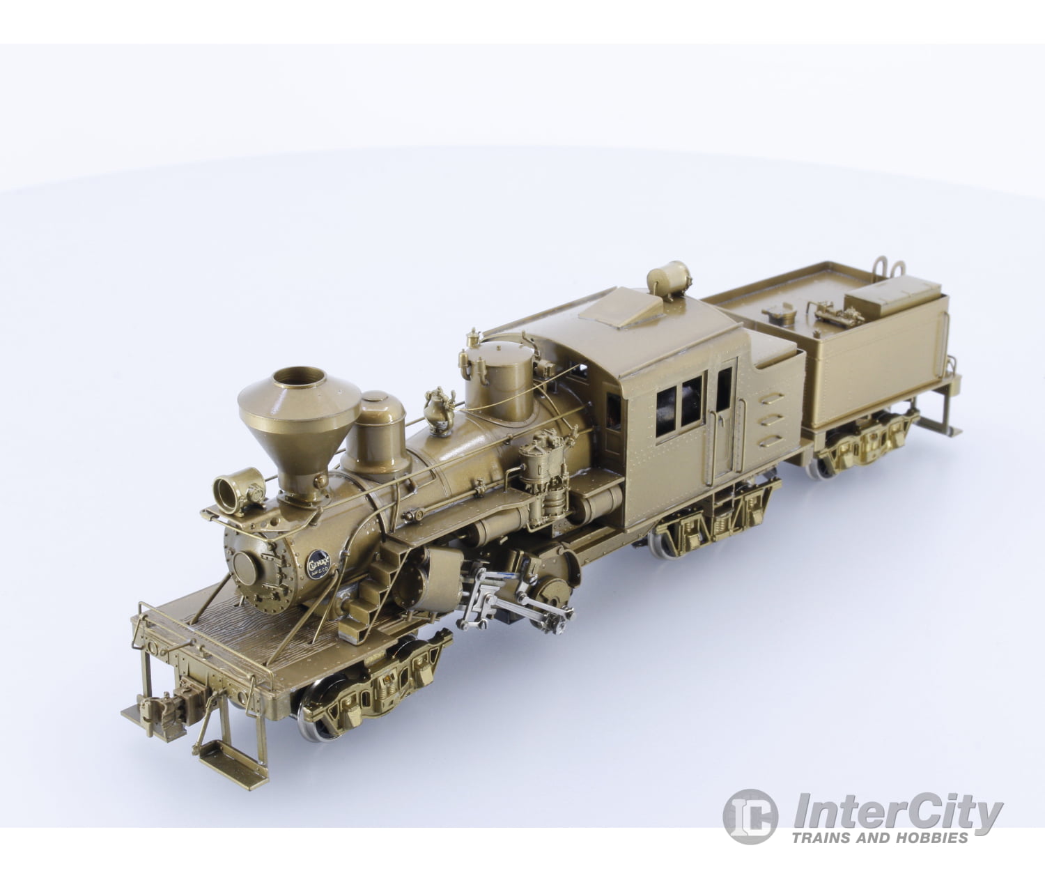 Brass Ho 3-Truck Climax Analog Dc Locomotives