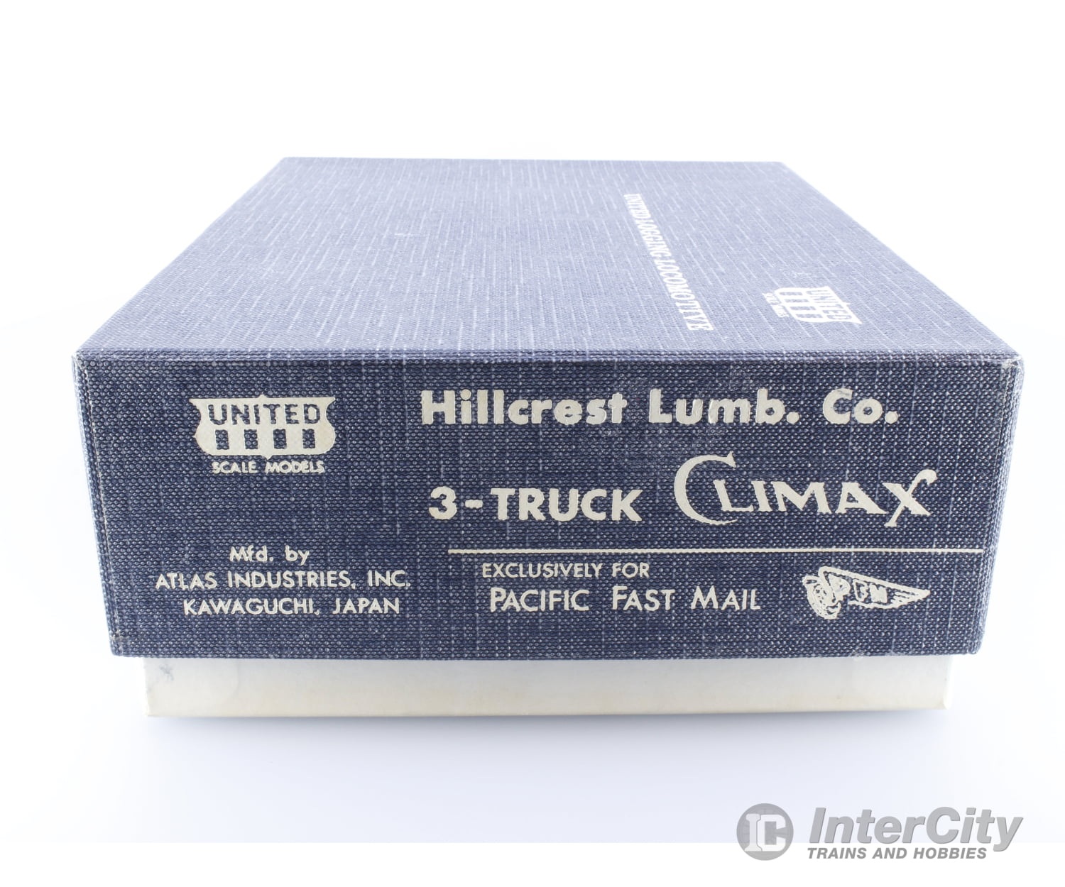 Brass Ho 3-Truck Climax Analog Dc Locomotives