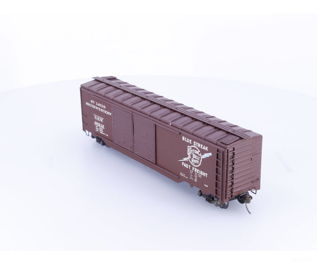 Unknown 46212 HO 50’ Double Door Boxcar St Louis Southwestern (SLSW/SSW) 46212 - Freight Cars
