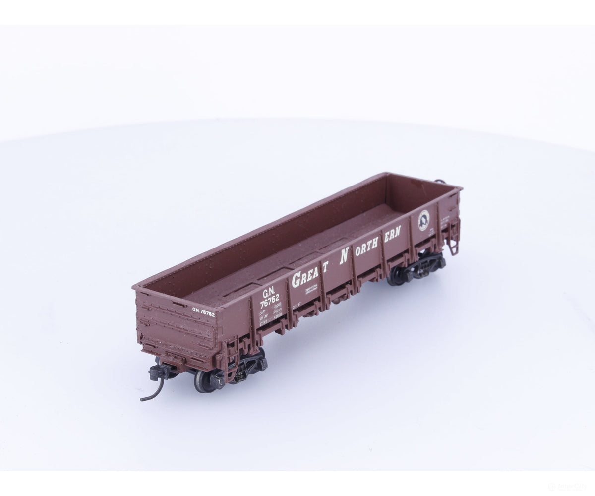 Unknown 76762 HO Die Cast Metal Drop Bottom Gondola Great Northern (GN) 76762 - Freight Cars
