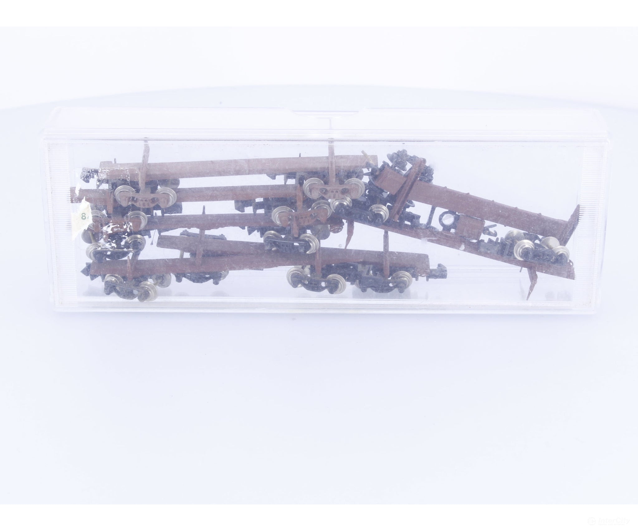 Unknown 7xsc N 7x Skeleton Cars Undecorated Freight Cars