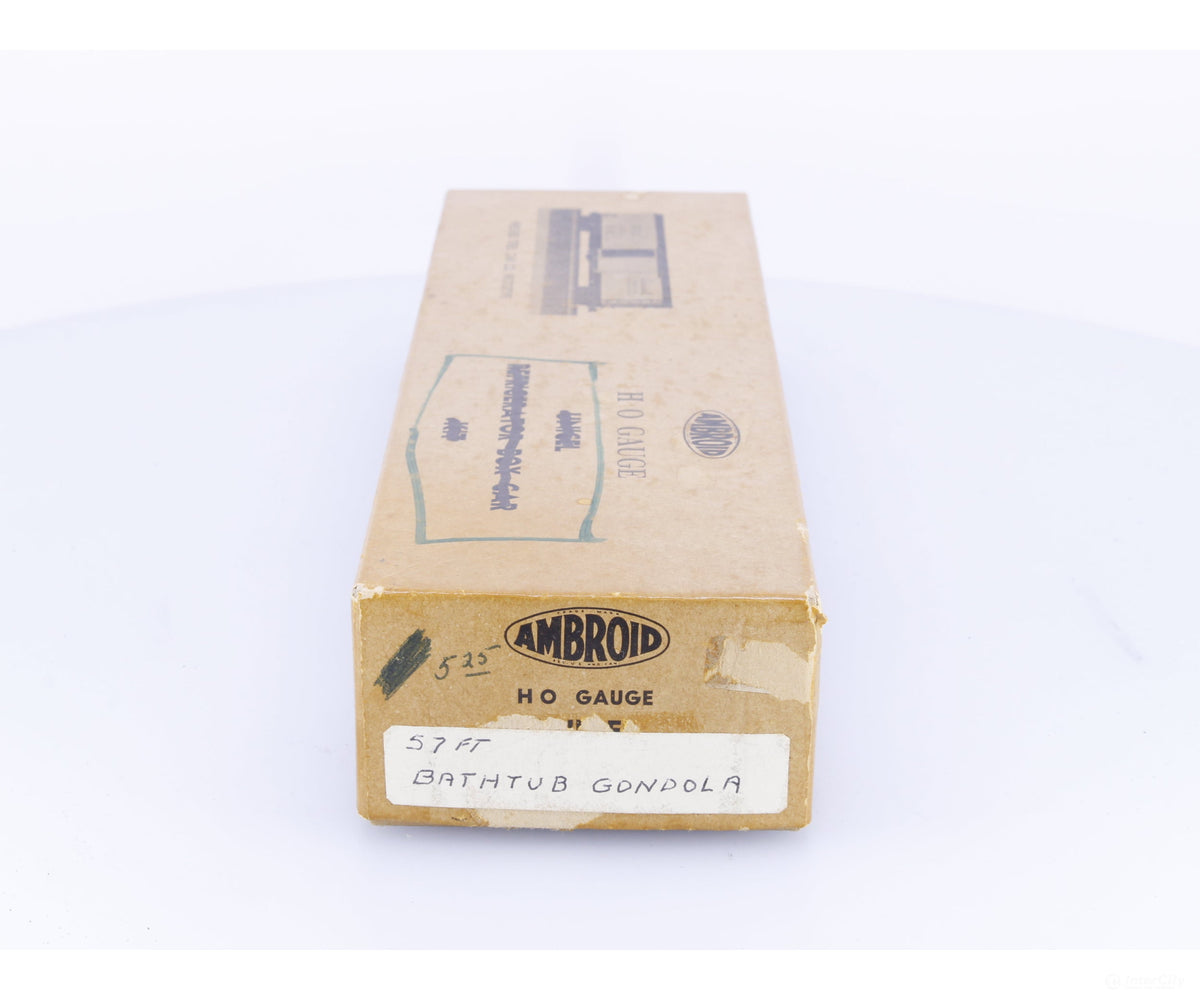 Unknown BTG HO Wood 50’ Bathtub Gondola Canadian Pacific (CP) - Freight Cars