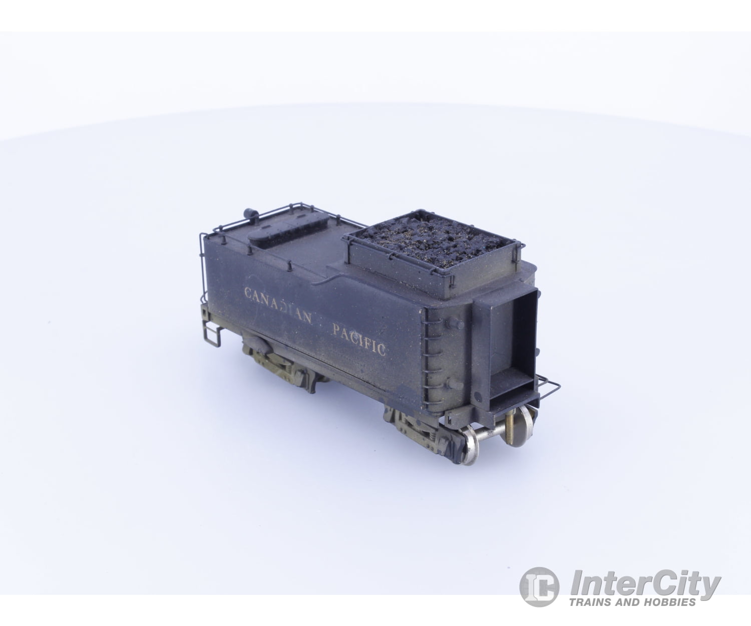 Unknown G2CP HO Brass Weathered G-2 Logging Type Tender Canadian Pacific (CP) Locomotives