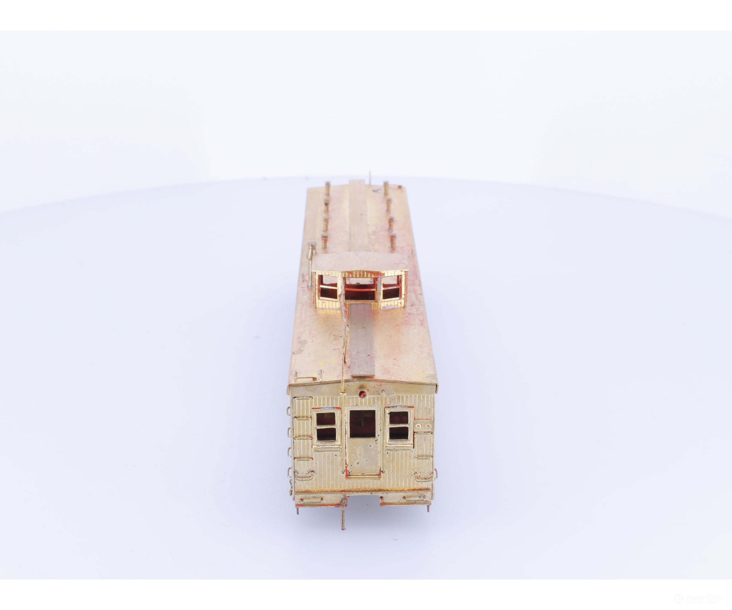 Unknown GNCC HO Brass Combine Caboose Less Trucks and Couplers Great Northern (GN) - Passenger Cars