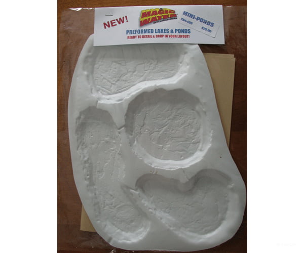 Unreal Details 108 Mini Ponds Preformed Pond Shapes -- Set Of 4 Other Scenery
