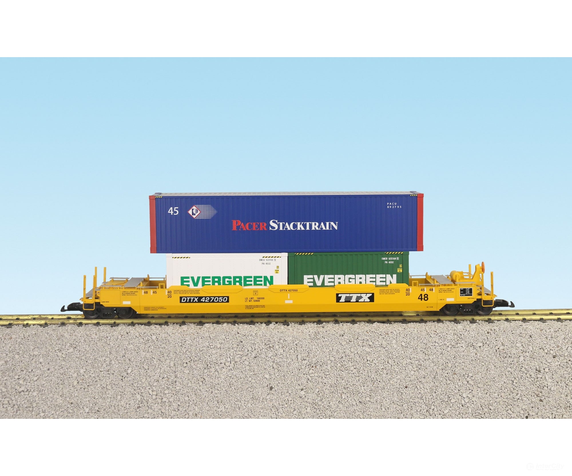 USA Trains R17101 G Ttx Intermodal Car W/containers #1 - Freight Cars