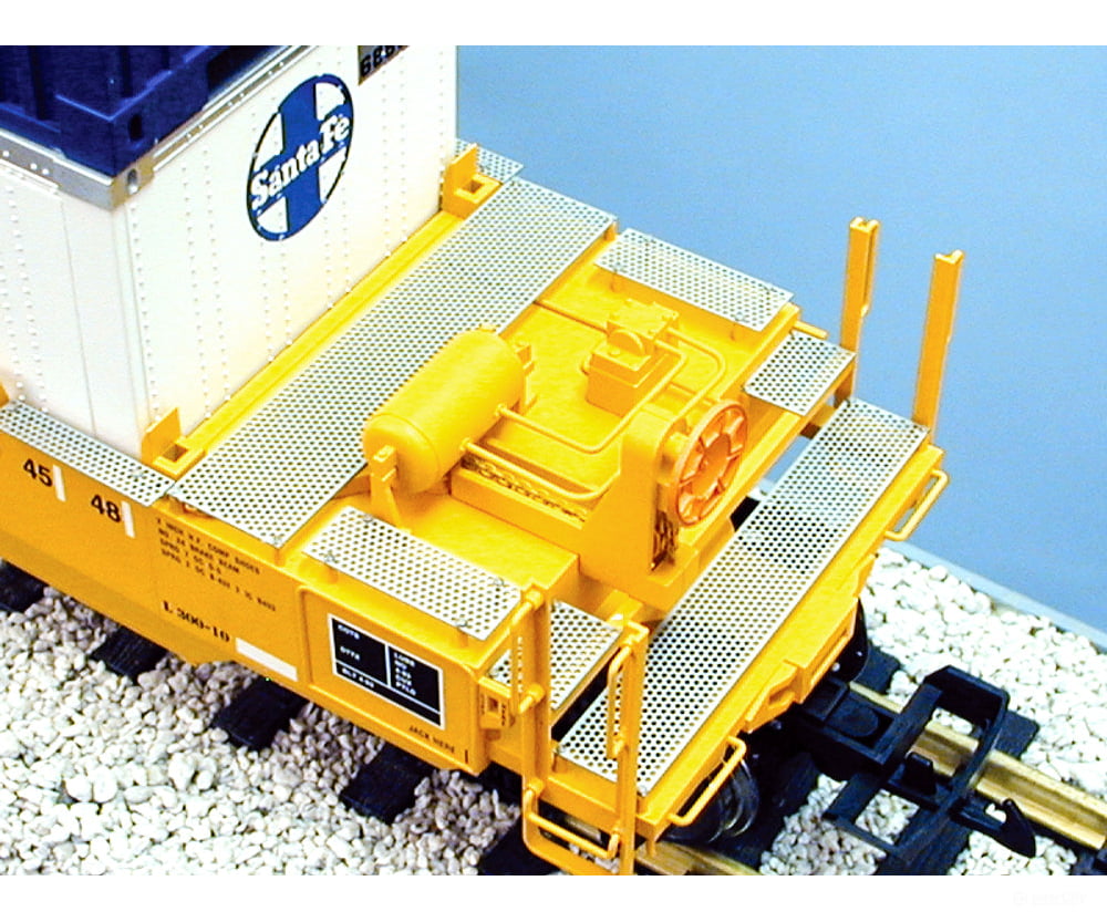 USA Trains R17124 G Cp Intermodal Car W/containers #3 - Freight Cars