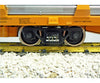 USA Trains R17181 G Canadian Pacific Bi-level Auto Carrier Yellow/black - Freight Cars