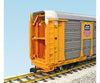 USA Trains R17181 G Canadian Pacific Bi-level Auto Carrier Yellow/black - Freight Cars