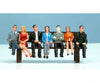 USA Trains R310 G Passenger Car Sitting Figures Set #1(7) - Figures