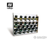 Vallejo 26009 Accessories - Wooden Wall Mounted Paint Display (28 Slots) Tools
