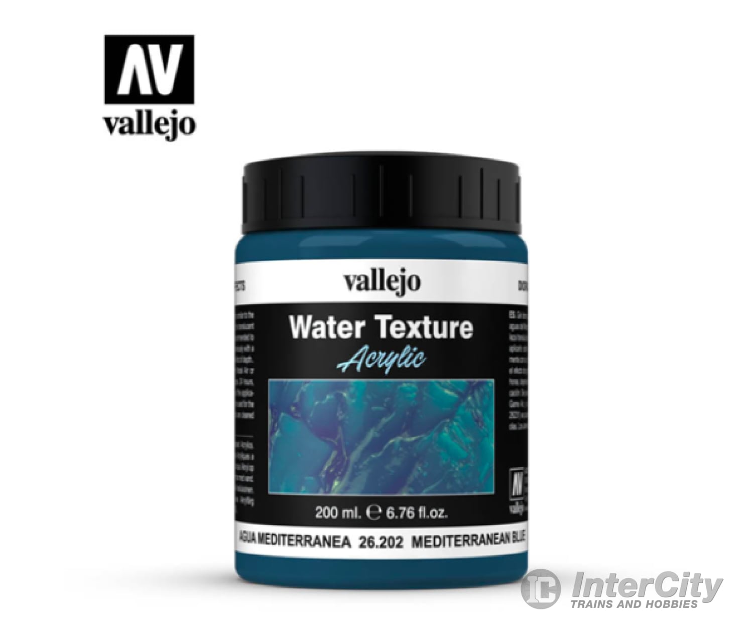 Vallejo 26202 Mediterranean Blue Water Texture By 200Ml Other Scenery