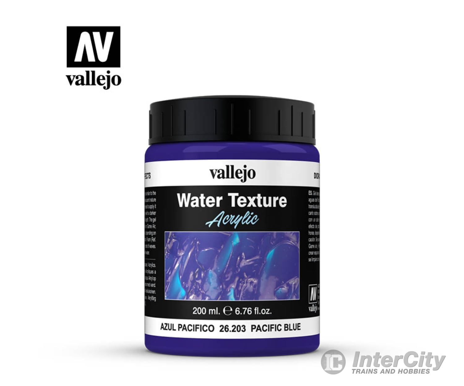 Vallejo 26203 26.203 Diorama Effects Pacific Blue Water Textures 200 Ml Other Scenery