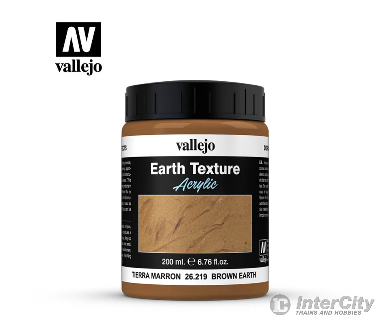 Vallejo 26219 Brown Earth Diorama Fx/Texture (200Ml) Other Scenery