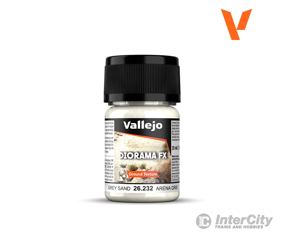 Vallejo 26232 26.232 Diorama Fx Grey Sand Ground Texture 35 Ml Other Scenery