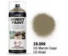 Vallejo 28.009 Us Khaki Aerosol 400ml ww2 Infantry Color Primer - Default Title (CH-940-28009)