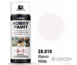 Vallejo 28.010 White Primer Aerosol 400ml Basic Primer - Default Title (CH-940-28010)