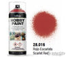 Vallejo 28.016 Scarlet Red Aerosol 400ml Color Primer - Default Title (CH-940-28016)