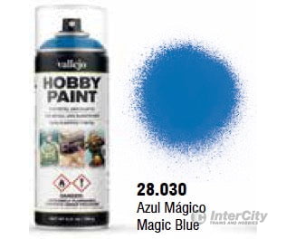 Vallejo 28.030 Magic Blue Aerosol 400ml Color Primer - Default Title (CH-940-28030)