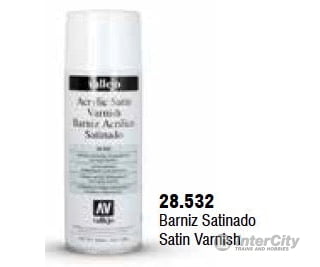 Vallejo 28.532 Satin Varnish Aerosol 400ml - Default Title (CH-940-28532)