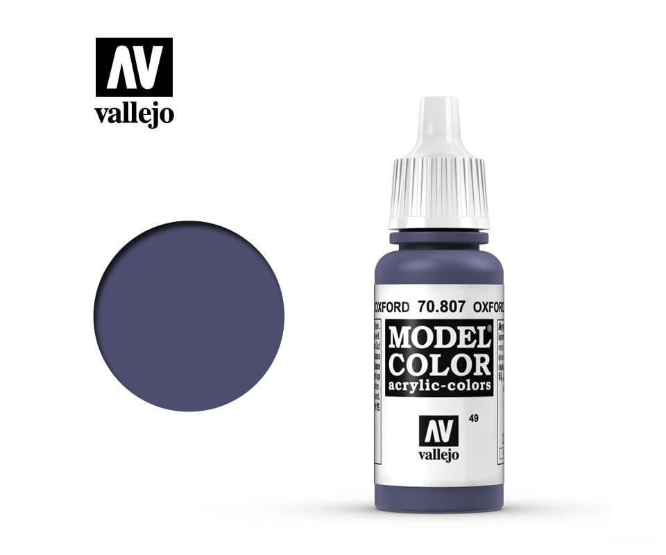 Vallejo 70.807 Model Color Oxford Blue 17ml - Default Title (CH-940-70807)