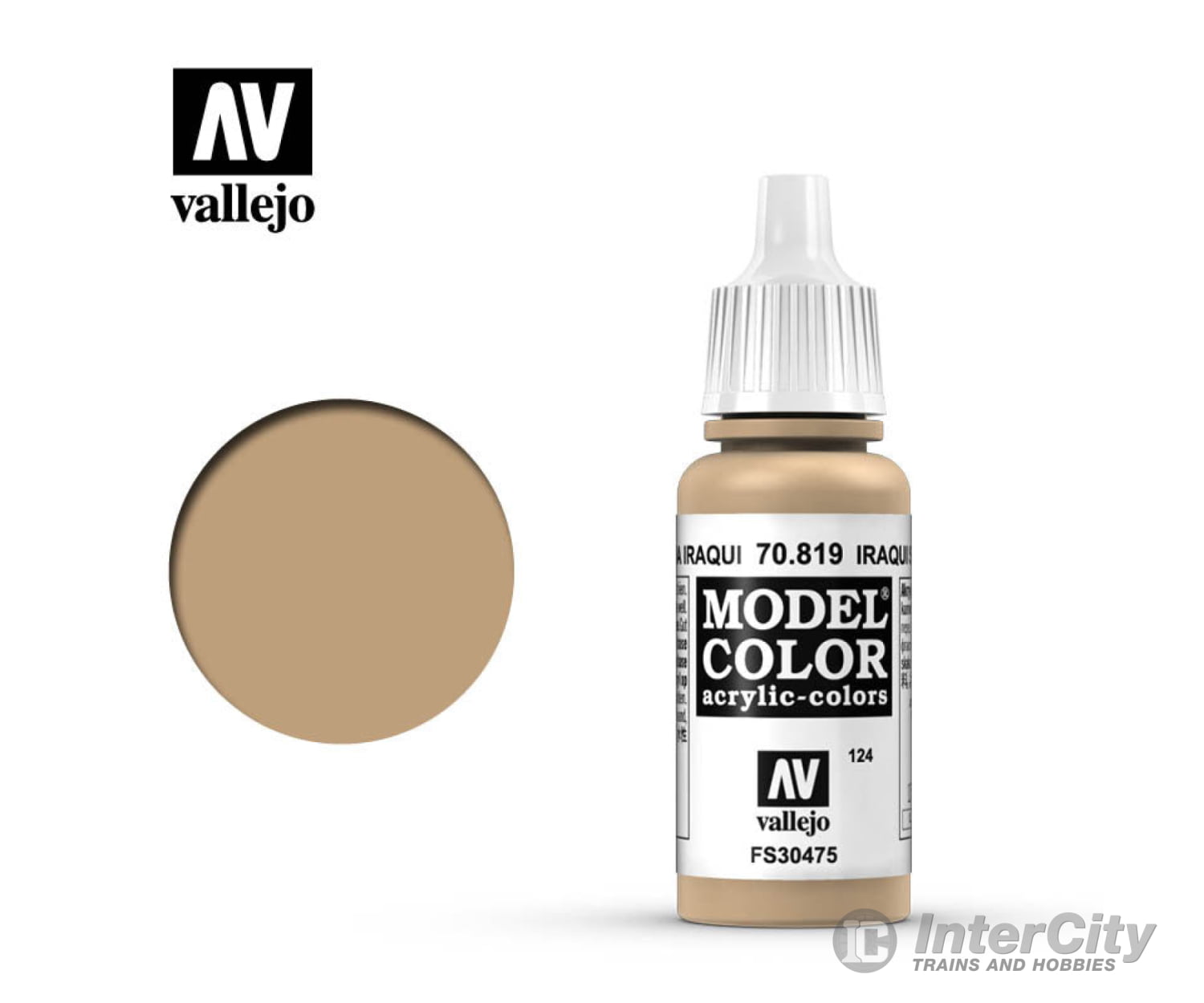 Vallejo 70.819 Model Color Iraqi Sand FS30475 17ml - Default Title (CH-940-70819)