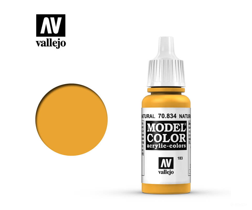 Vallejo 70.834 Model Color Natural Woodgrain Transparent 17ml - Default Title (CH-940-70834)
