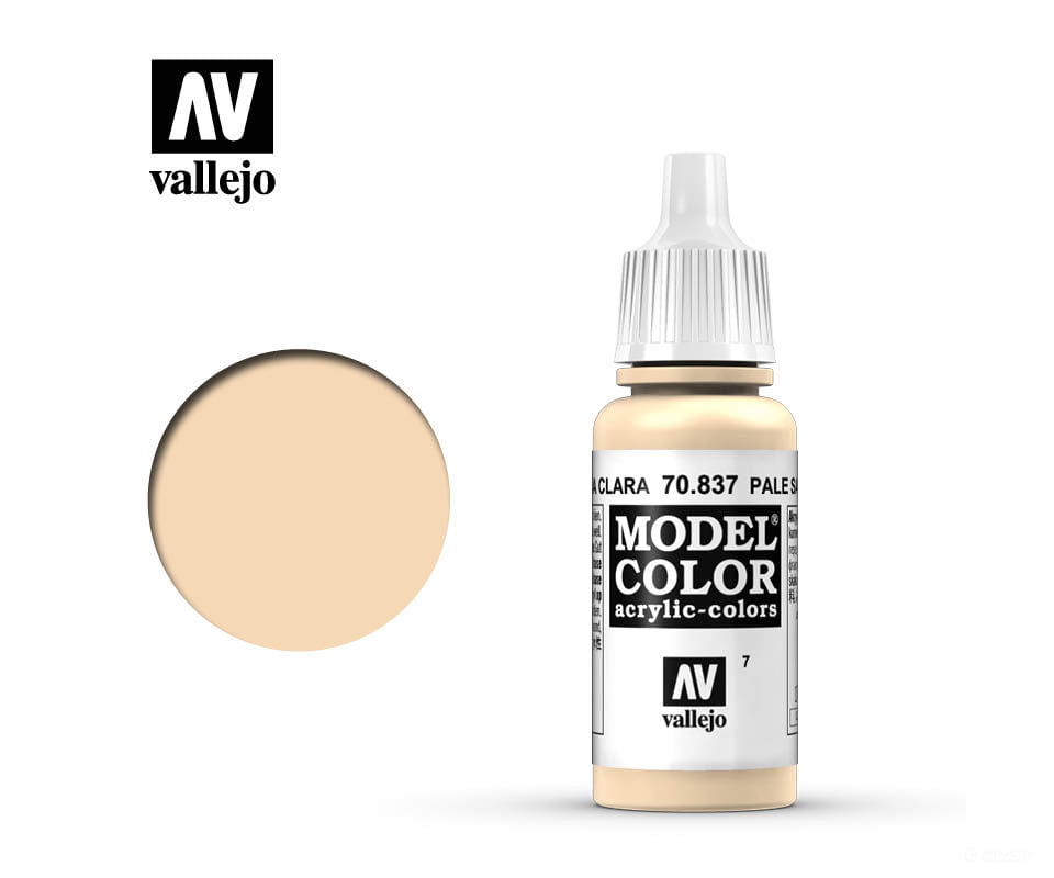 Vallejo 70.837 Model Color Pale Sand 17ml - Default Title (CH-940-70837)