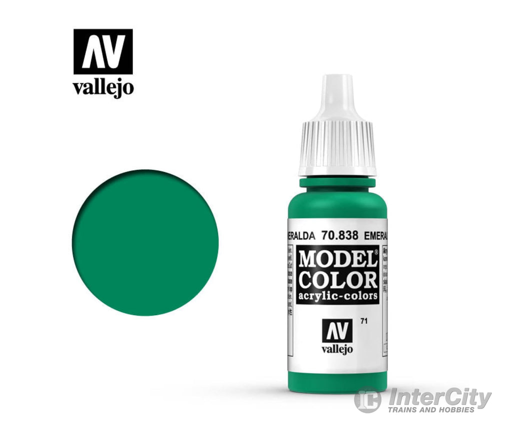 Vallejo 70.838 Model Color Emerald 17ml - Default Title (CH-940-70838)