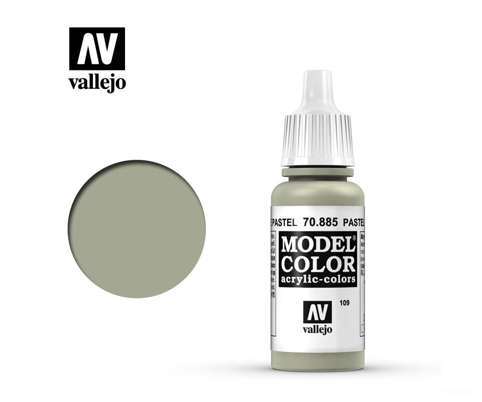 Vallejo 70.885 Model Color Pastel Green 17ml - Default Title (CH-940-70885)