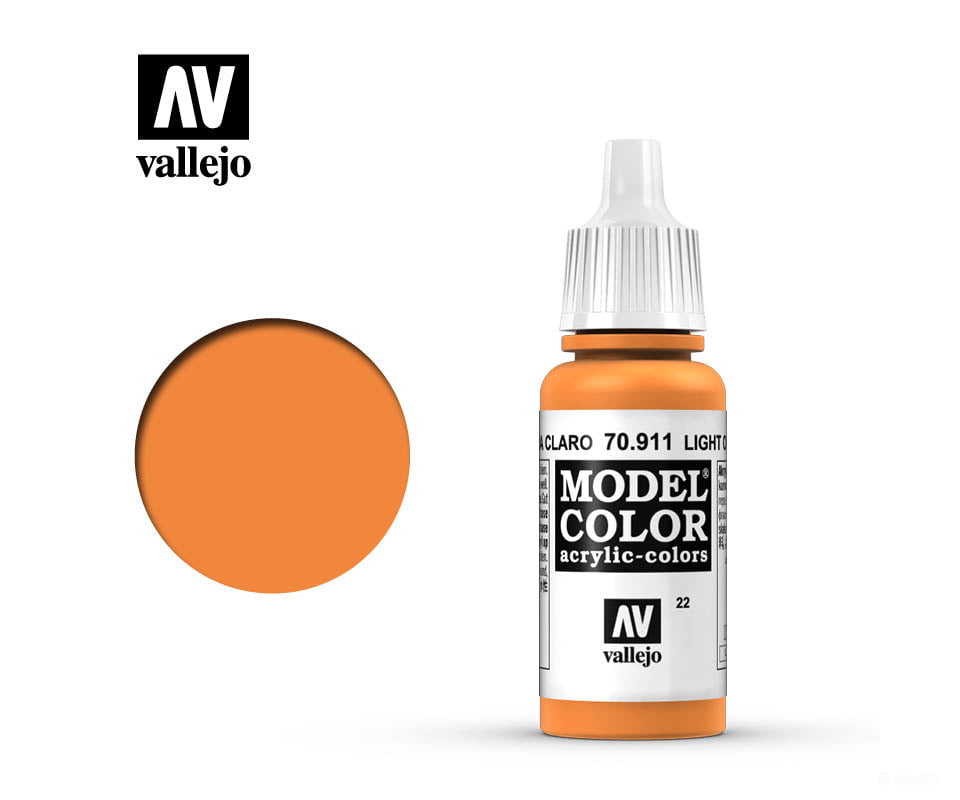 Vallejo 70.911 Model Color Light Orange 17ml - Default Title (CH-940-70911)
