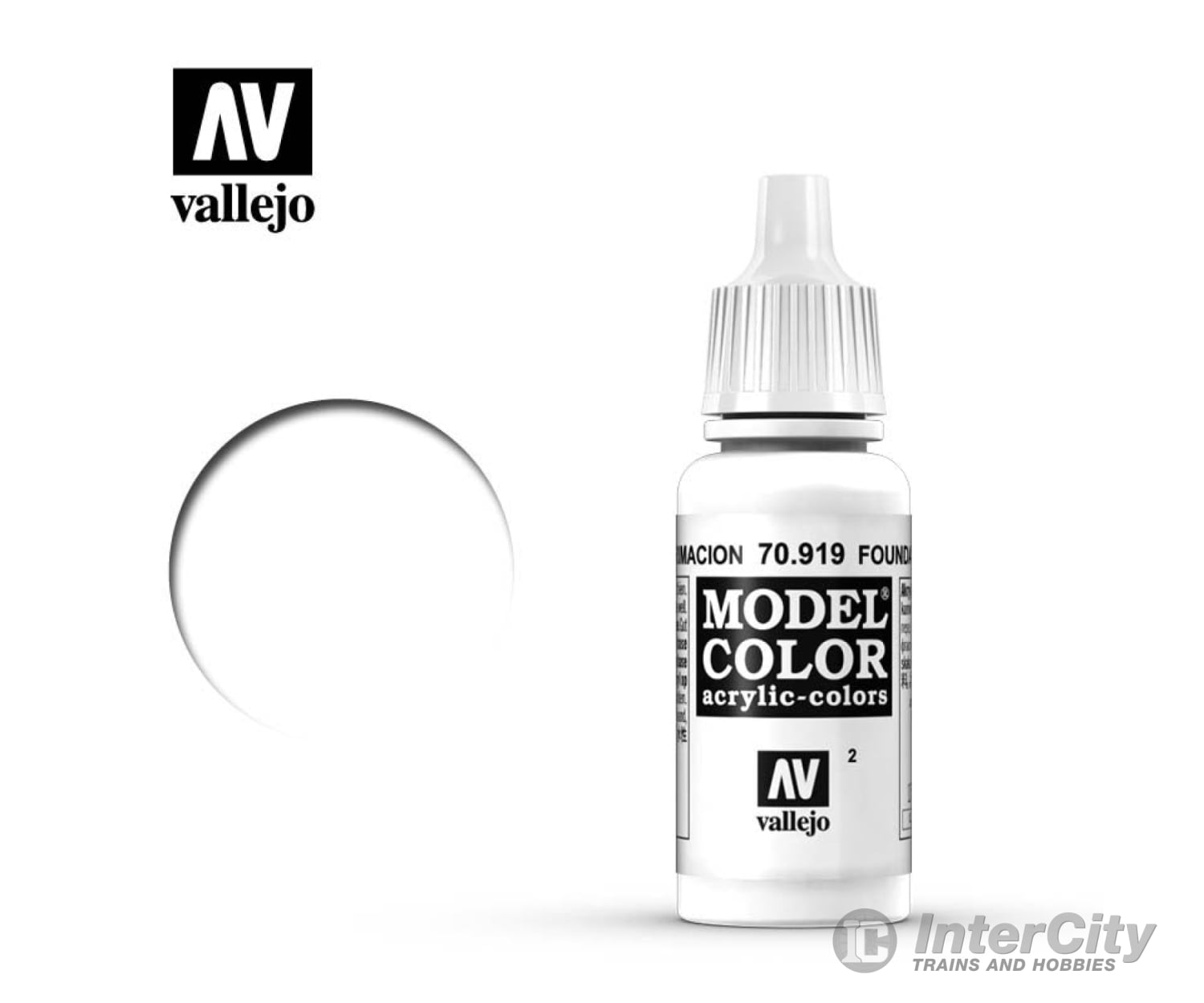 Vallejo 70.919 Model Color Cold White 17ml - Default Title (CH-940-70919)