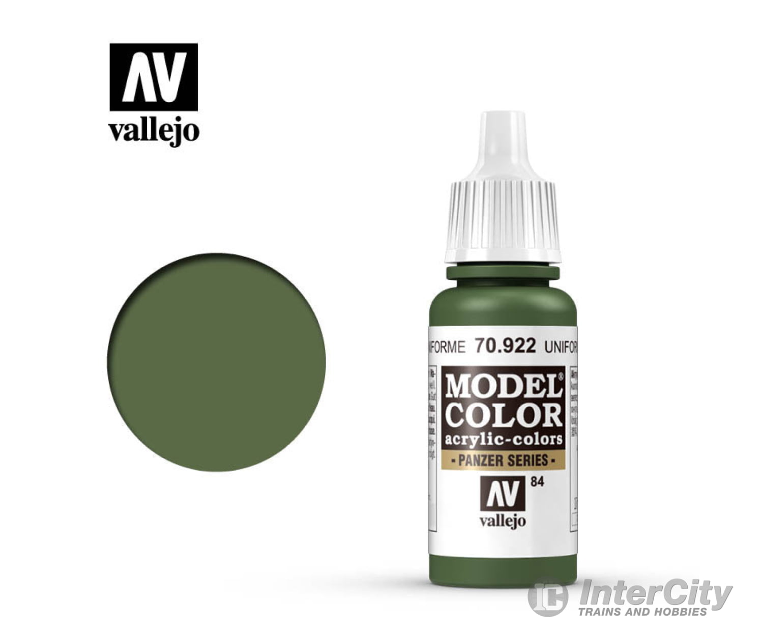 Vallejo 70.922 Model Color Uniform Green 17ml - Default Title (CH-940-70922)