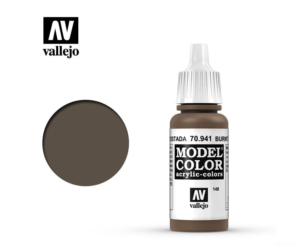 Vallejo 70.941 Model Color Burnt Umber 17ml - Default Title (CH-940-70941)