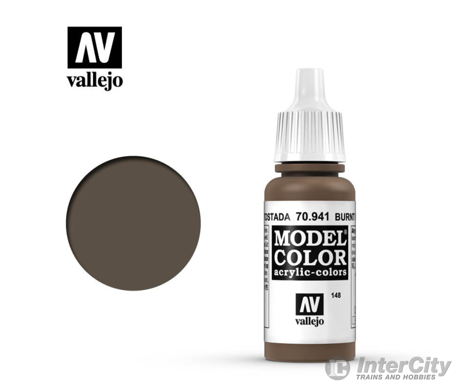 Vallejo 70.941 Model Color Burnt Umber 17ml - Default Title (CH-940-70941)