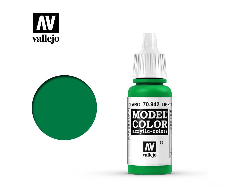 Vallejo 70.942 Model Color Light Green 17ml - Default Title (CH-940-70942)