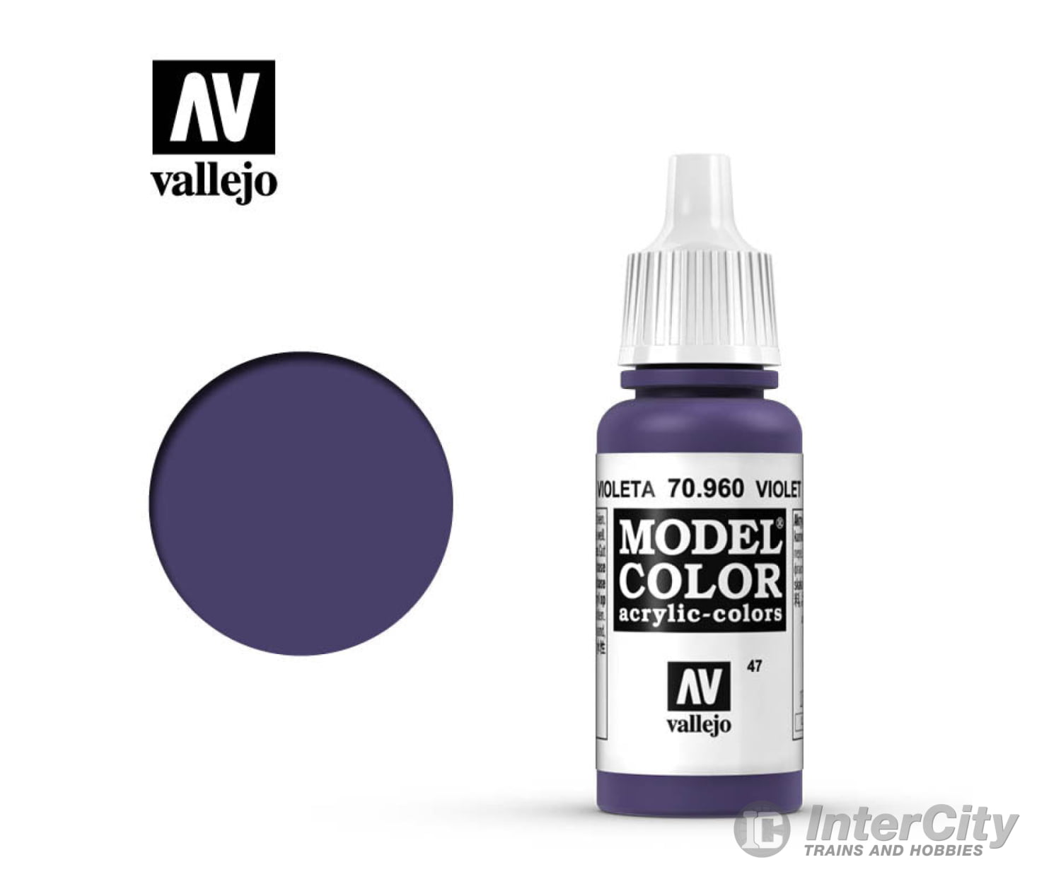 Vallejo 70.960 Model Color Violet 17ml - Default Title (CH-940-70960)