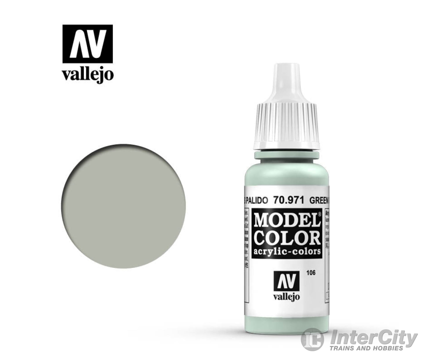 Vallejo 70.971 Model Color Green Grey 17ml - Default Title (CH-940-70971)